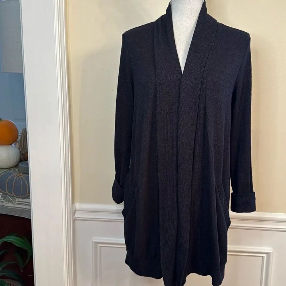 Gibson Shawl Collar Open Sweater Cardigan